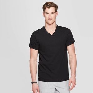 New BUNDLE GOODFELLOW & CO Men's Lyndale V-Neck Short Sleeve Tees